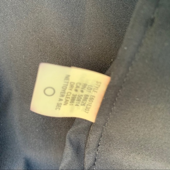 Elie Tahari Black Silk Eyelet Lace Hem Skirt Size 2 Elegant A-Line - Picture 11 of 11